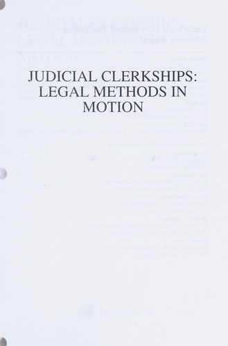 Judicial Clerkships