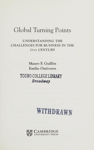 Global Turning Points