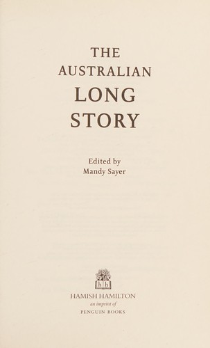 The Australian long story