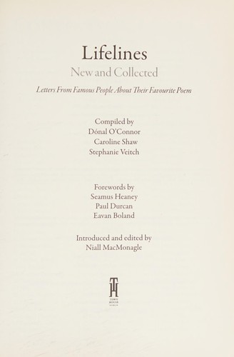 Lifelines new and collected