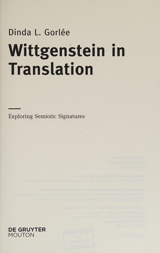 Wittgenstein in translation