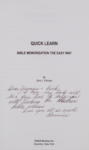 Quick learn