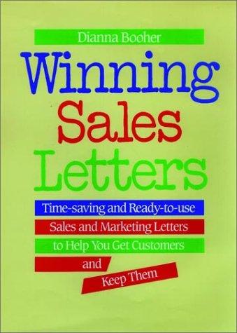 Winning sales letters