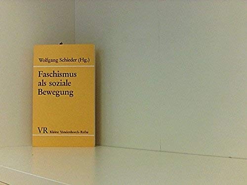 Faschismus als soziale Bewegung