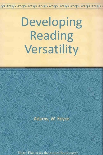 Developing reading versatility