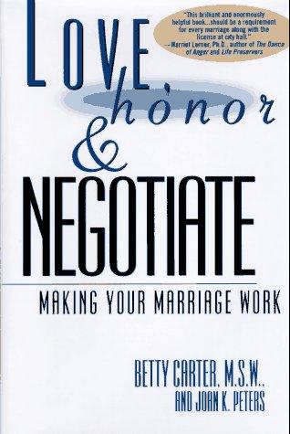 Love, Honor, and Negotiate