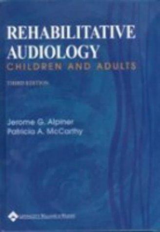 Rehabilitative Audiology