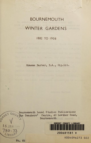 The Bournemouth Theatres, 1882 to 1908