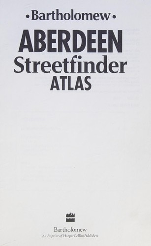 Aberdeen streetfinder atlas