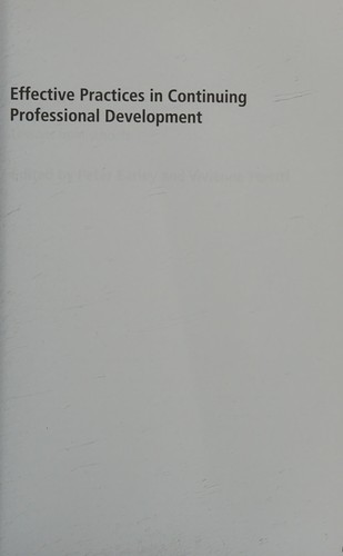 Effective Practices in Continuing Professional Development