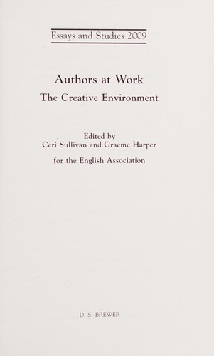 Authors at work
