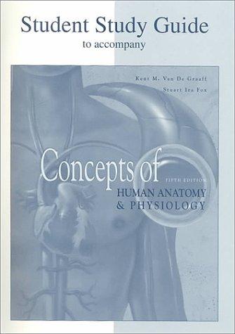 Student Study Guide to Accompany Concepts of Human Anatomy and Physiology