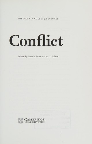 CONFLICT; ED. BY MARTIN JONES