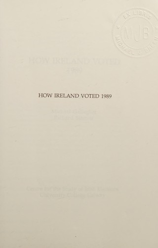 How Ireland Voted 1989