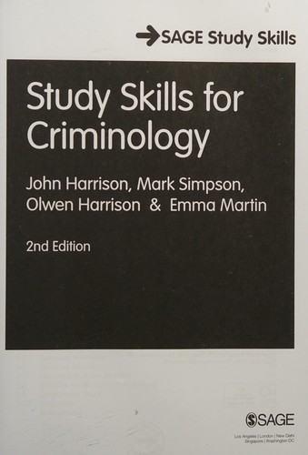 Study Skills for Criminology