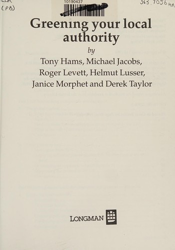 Greening Your Local Authority