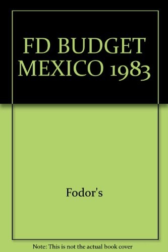 Fodor's Budget Mexico