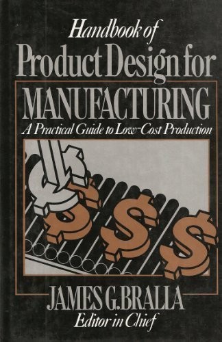 Handbook of product design for manufacturing