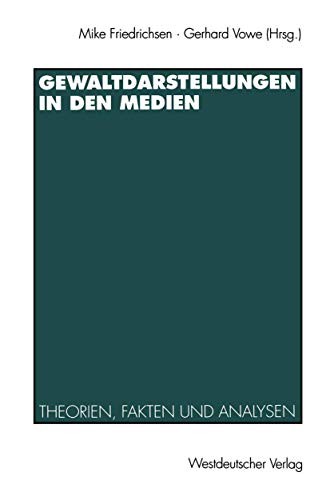 Gewaltdarstellungen in den Medien