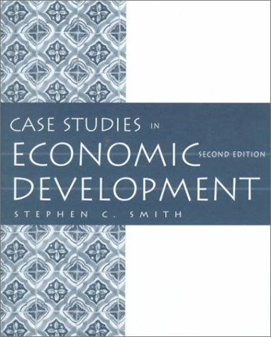Case studies in economic development