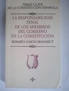 La Responsabilidad Penal De Los Miembros Del Gobierno En La Constitucion
