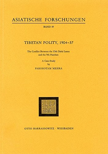 Tibetan Polity, 1904-37