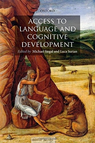 Access to language and cognitive development