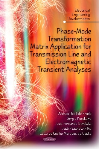 Phase-mode transformation matrix application for transmission line and electromagnetic transient analyses