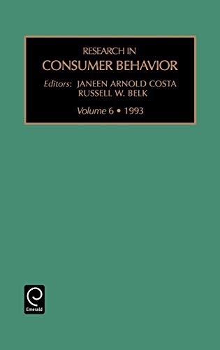 Research in consumer behavior