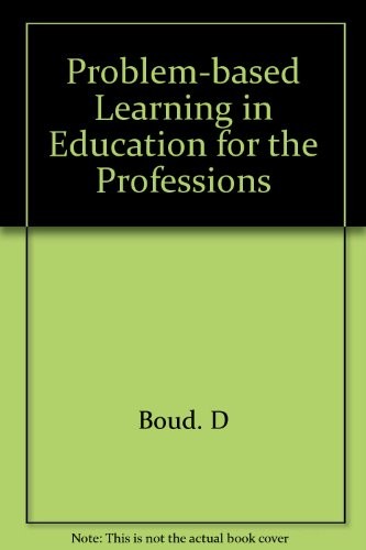 Problem-based learning in education for the professions