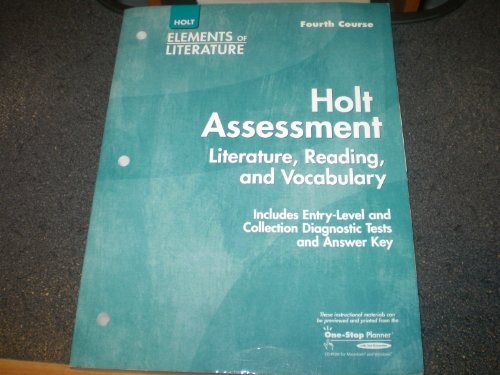 Holt Assessment Literature, Reading & Vocabulary