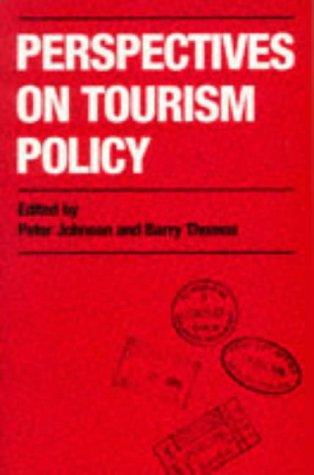 Perspectives on tourism policy