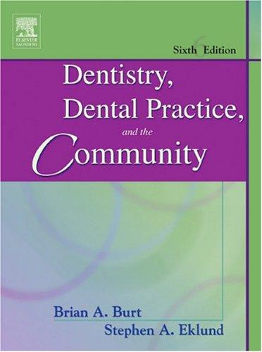Dentistry, dental practice, and the community