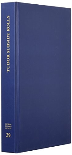 Two Tudor subsidy assessment rolls for the city of London, 1541 and 1582
