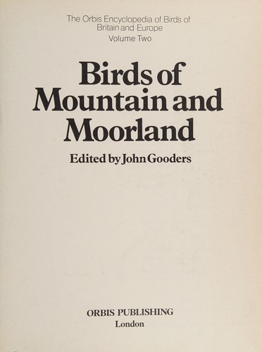 Birds of mountain and moorland