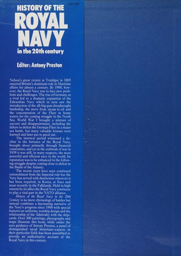 History of the Royal Navy in the 20th Century