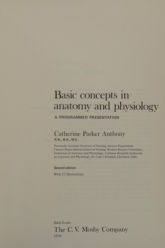 Basic Concepts in Anatomy and Physiology