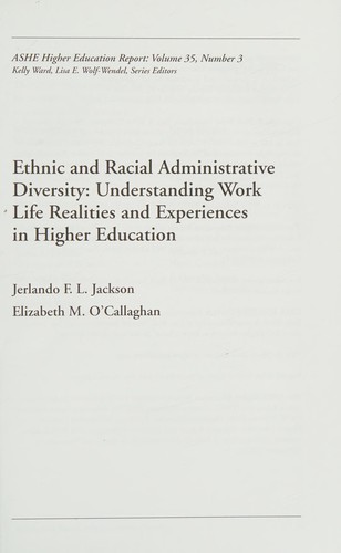 Ethnic and Racial Administrative Diversity