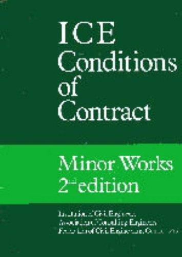 ICE Conditions of Contract for Minor Works