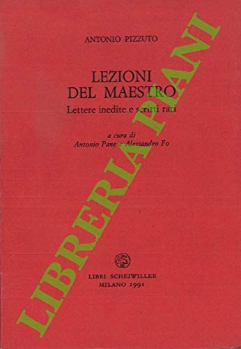 Lezioni del maestro