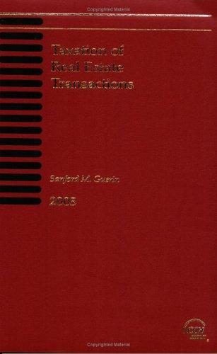 Taxation of real estate transactions