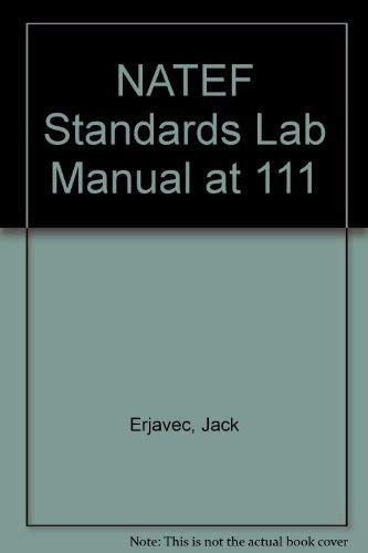 NATEF Standards Lab Manual