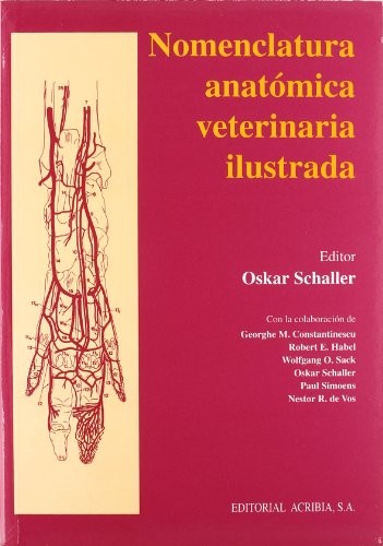 Nomenclatura Anatomica Veterinaria Ilustrada