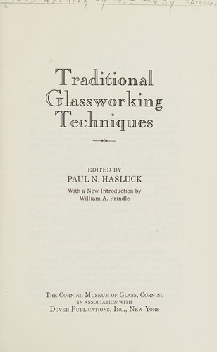 Traditional Glassworking Techniques
