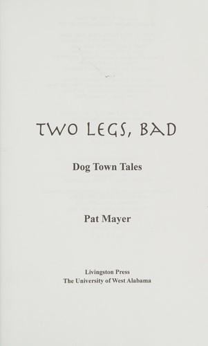 Two legs, bad