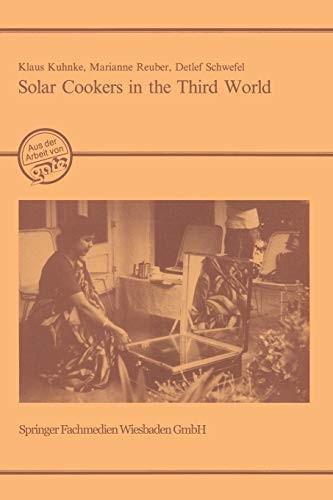 Solar Cookers in the 3rd World