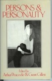 Persons and personality