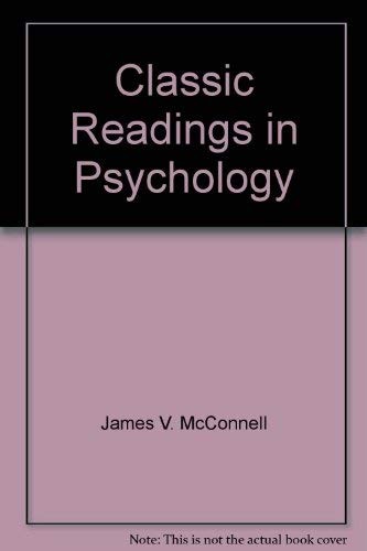 Classic readings in psychology