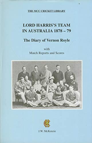 Lord Harris's Team in Australia 1878-79