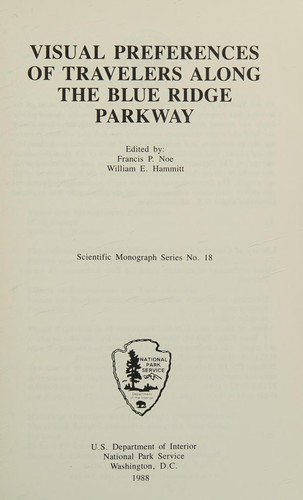 Visual preferences of travelers along the Blue Ridge Parkway